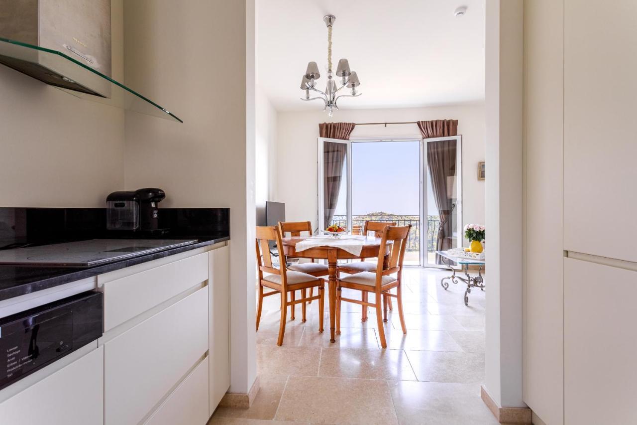 Sea View Apartment Between Nice And Monaco - 2 滨海自由城 外观 照片